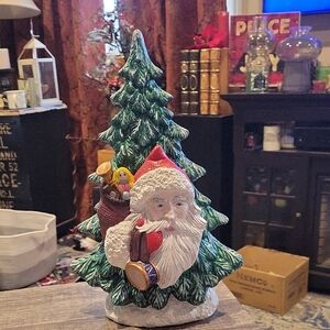 Santa,Plaster Figure From 1970,EUC!! Hand Painted,Vintage!!